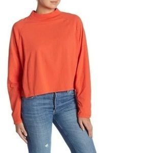 FREE PEOPLE We the Free mock neck top